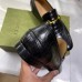 Gucci Mens Jordaan Loafers in Black Crocodile Embosses Leather