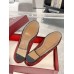 Gucci Womens Jordaan Loafers in Red GG canvas