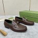 Gucci Mens Horsebit 1953 Loafers in Dark Brown Calfskin