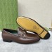 Gucci Mens Horsebit 1953 Loafers in Dark Brown Calfskin