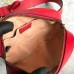 Gucci GG Marmont Belt Bag In Red Matelasse Leather Gucci GG Marmont Belt Bag In Red Matelasse Leather
