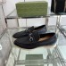 Gucci Mens Loafers with Horsebit in Black Leather