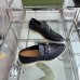 Gucci Mens Loafers with Horsebit in Black Leather