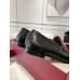 Gucci Womens Jordaan Loafers in Black GG Leather