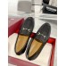 Gucci Womens Jordaan Loafers in Black GG Leather