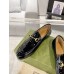 Gucci Womens Jordaan Loafers in Black Patent Calfskin