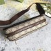 Gucci Ophidia GG Belt Bag in Beige GG Supreme with Brown Leather