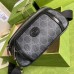 Gucci Belt Bag in Black GG Supreme with Interlocking G