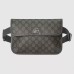 Gucci Ophidia GG Small Belt Bag In Grey GG Supreme Canvas