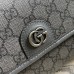 Gucci Ophidia GG Small Belt Bag In Grey GG Supreme Canvas