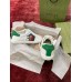 Gucci Womens White Ace Sneakers with Disney Donald Duck