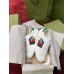 Gucci Womens White Ace Sneakers with Disney Donald Duck
