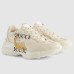 Gucci Womens Rhyton Sneakers with Bananya Print