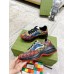 Gucci Womens Rhyton Sneakers In Multicolor GG Canvas