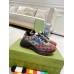 Gucci Womens Rhyton Sneakers In Multicolor GG Canvas