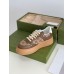 Gucci Womens Sneakers in Beige GG Canvas and Leather