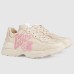 Gucci Womens Rhyton Sneakers with Lemon Gucci Print