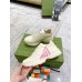 Gucci Womens Rhyton Sneakers with Lemon Gucci Print