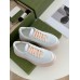 Gucci Womens Sneakers In White GG Embossed Calfskin