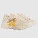 Gucci Womens Rhyton Sneakers with Gucci Tiger Print