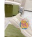 Gucci Womens Rhyton Sneakers with Heart Print