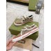 Gucci Womens Tennis 1977 Velcro Sneakers in Jumbo GG Canvas