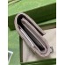 Gucci GG Marmont Trifold Wallet In Dusty Pink Matelasse Leather