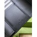 Gucci GG Marmont Trifold Wallet In Black Matelasse Leather