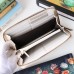 Gucci GG Marmont Zip Around Wallet In White Matelasse Leather