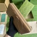 Gucci GG Marmont Zip Around Wallet In Rose Beige Matelasse Leather
