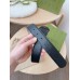 Gucci Interlocking G Buckle Belt 38MM in Black Signature Leather