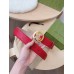 Gucci Interlocking G Buckle Belt 38MM in Red Signature Leather
