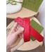 Gucci Interlocking G Buckle Belt 38MM in Red Signature Leather