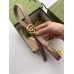 Gucci GG Marmont Thin Belt 20MM in Dusty Pink Leather
