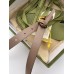 Gucci GG Marmont Thin Belt 20MM in Dusty Pink Leather
