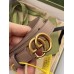 Gucci GG Marmont Thin Belt 20MM in Dusty Pink Leather