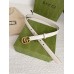 Gucci GG Marmont Thin Belt 20MM in White Leather