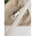 Gucci GG Marmont Belt 20MM in White Leather with White Buckle