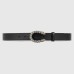 Gucci Dionysus Belt 30MM in Black Leather
