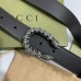 Gucci Dionysus Belt 30MM in Black Leather