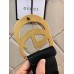 Gucci Double G Belt 70MM in Black Leather