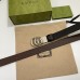 Gucci GG Marmont Reversible Belt 30MM in Black Leather Gucci GG Marmont Reversible Belt 30MM in Black Leather