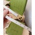 Gucci Jackie 1961 Thin Belt 20MM in White GG Canvas