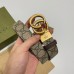 Gucci GG Marmont Reversible Belt 38MM in GG Supreme with Brown Leather