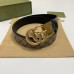Gucci GG Marmont Reversible Belt 38MM in GG Supreme with Black Leather