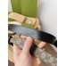 Gucci Supreme GG Marmont Belt 30MM with Black GG Buckle