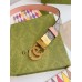 Gucci GG Marmont Reversible Belt 38MM in GG Supreme with Pink Leather