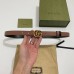 Gucci GG Marmont Reversible Belt 20MM in Pink/Black Leather