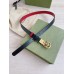 Gucci GG Marmont Reversible Belt 20MM in Black/Red Leather