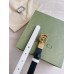 Gucci GG Marmont Reversible Belt 20MM in Black/White Leather